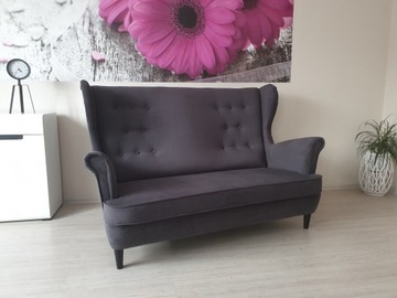 KANAPA SOFA Glamour Chesterfield uszak podwójny