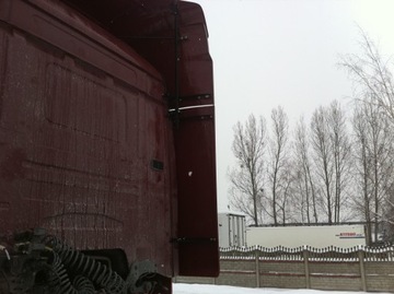 Обтекатели Scania Highline R, спойлеры кабины