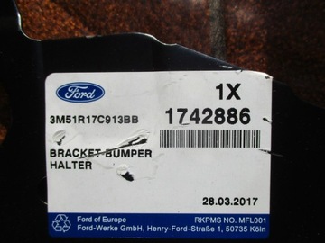 FORD C-MAX MK2 DRŽÁK VÝZTUHA LEVÝ ZADNÍ