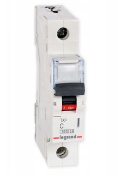 LEGRAND TX3 WYŁĄCZNIK NADPRĄDOWY 1P C25A S301