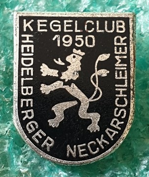 ODZNAKA KEGELCLUB HEIDELBERGER NECKARSCHLEIMER