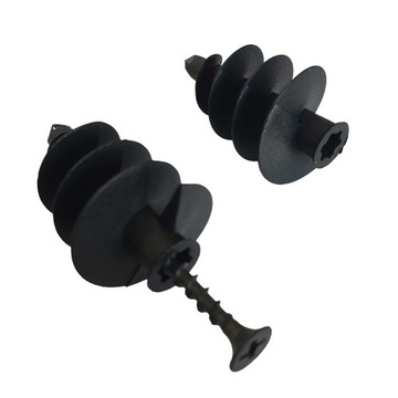 Дюбель-шуруп для фундамента из фольги-улитки - 50 шт.