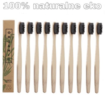 szczoteczka DREWNIANA ZEROWASTE DO ZĘBÓW BIO EKO @