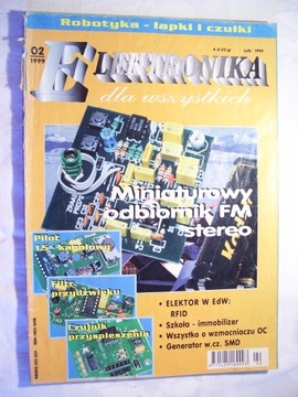 ЭЛЕКТРОНИКА ДЛЯ ВСЕХ 1999 ГОДА