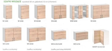 Кухонная мебель Макс Нельсон Дуб 2,4 м