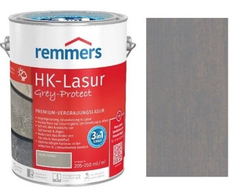 Remmers HK-Lasur impregnat drewno 10 l Szary wodny