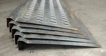 Panel aluminiowy typ C 510x2500 mm Pomoc drogowa Laweta Najazd Platforma PL