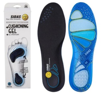 WKŁADKI DO BUTÓW TURYSTYCZNYCH CUSHIONIN GEL SIDAS