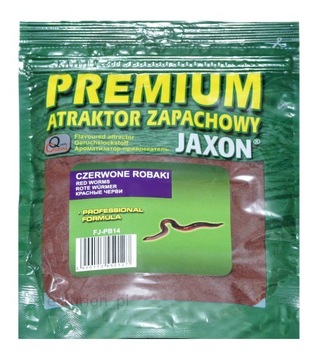 ATRAKTOR zapachowy CZERWONE ROBAKI 100g Jaxon
