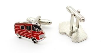 ŻUK Запонки и зажимы для галстука + красный футляр