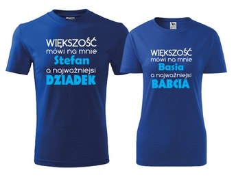 KOSZULKI T-SHIRT DZIEŃ DZIADKA I BABCI RÓŻNE WZORY