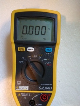 Chauvin Arnoux C. A 5231 Ручной мультиметр