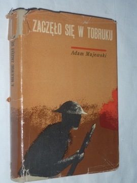 ZACZĘŁO SIĘ w TOBRUKU,ADAM MAJEWSKi