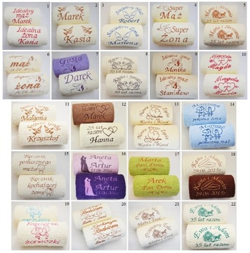 2 БОЛЬШИХ ВЫШИВАННЫХ полотенца в корзине.