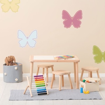 ШАБЛОН КАРТИНЫ // 65x95см // ТОЧЕЧНАЯ БАБОЧКА