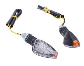 СВЕТОДИОДНЫЕ ПОВОРОТНИКИ МОТОЦИКЛ СТРЕЛКА ТЮНИНГ 2 шт.