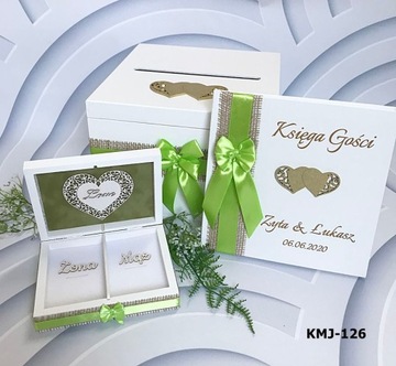 Коробка для конвертов, обручальных колец, гостевая книга, НОВАЯ