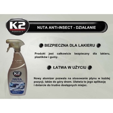 K2 ПРОТИВ НАСЕКОМЫХ ПРИМЕЧАНИЕ ДЛЯ УДАЛЕНИЯ НАСЕКОМЫХ 700ML