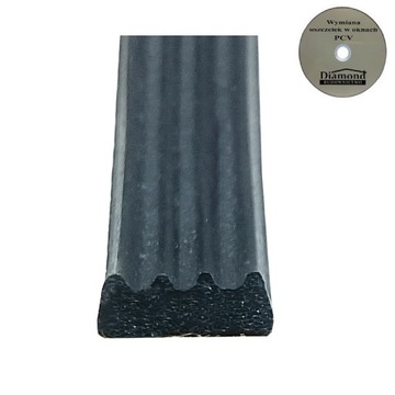 Uszczelki do okna okien okienne EPDM SD-83 8x3 mm