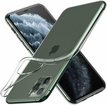 ETUI SLIM CASE CLEAR do iPhone 11 Pro Max + SZKŁO