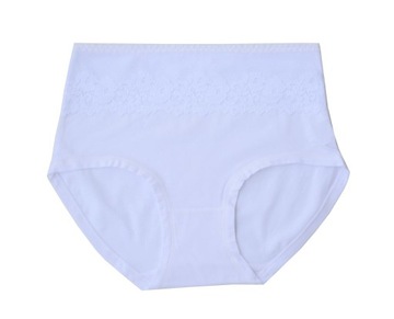 Majtki bawełniane figi * XL * nr 2089 białe