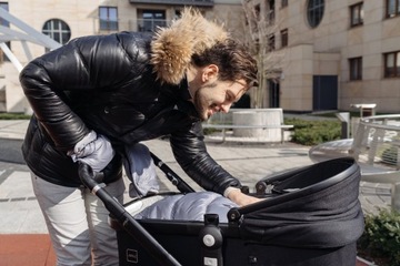 Муфты ZAFFIRO двухсекционные 2в1 для мягкой коляски