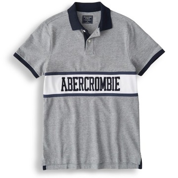 t-shirt POLO Abercrombie Hollister koszulka M