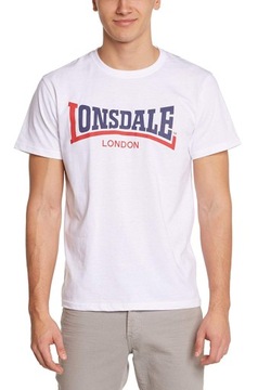 T-Shirt LONSDALE LONDON TWO TONE 100% bawełna L