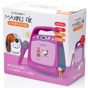 БУМБОКС ДЛЯ ДЕТЕЙ С ФУНКЦИЕЙ КАРАОКЕ, CD USB МИКРОФОНОМ