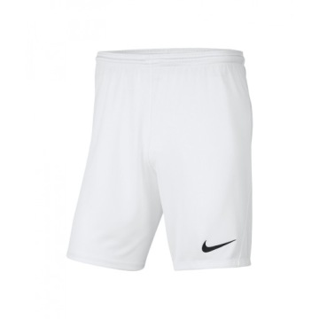 L Шорти для дітей Nike Dry Park III NB K білі BV6865 100 л