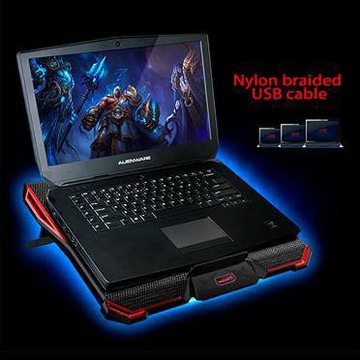 ПОДСТАВКА-ОХЛАЖДАЮЩАЯ ПОДСТАВКА ДЛЯ НОУТБУКА 12–17 ФУТОВ