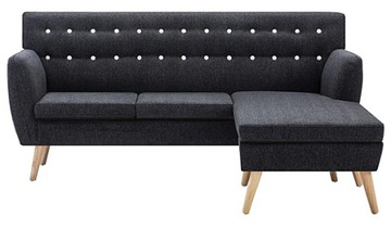 СОВРЕМЕННЫЙ ШИКАРНЫЙ ДИВАН = CHASE LONG = ТЕМНО-СЕРЫЙ