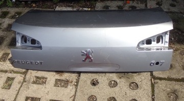 PEUGEOT 607 ЗАДНЯЯ КРЫШКА БАГАЖНИКА