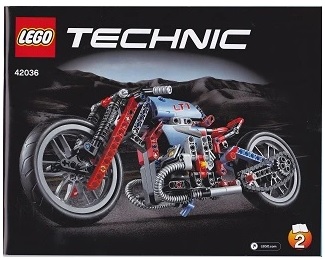 4You LEGO - Technic 42036 CHOPPER - INSTRUKCJA
