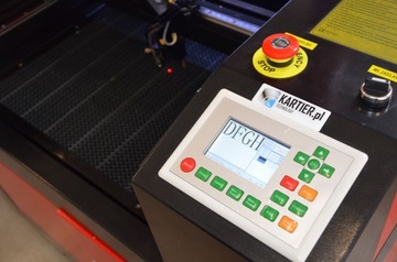 PLOTER LASEROWY CO2, 60x40, 60W, CW-3000, POKAZOWY