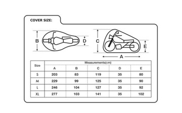 КРЫШКА ДЛЯ МОТОЦИКЛА MORETTI M 229x125x99 прочная