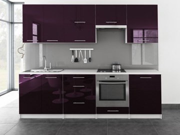 Кухня JM-Toro 2,60 м - фасады глянцевый МДФ