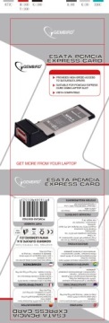 Карта контроллера Expres ExpressCard E-SATA esata