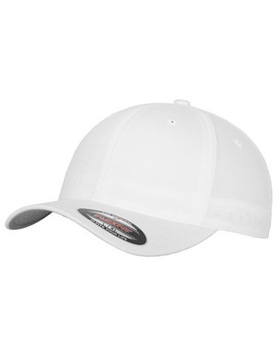 CZAPKA Z DASZKIEM FLEXFIT BASEBALLÓWKA BIAŁA XXL