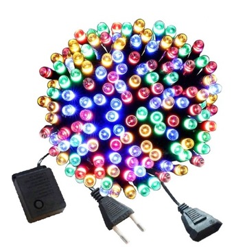 LAMPKI CHOINKOWE 100 LED ŚWIATEŁKA NA CHOINKĘ