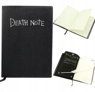 ZESTAW ANIME DEATH NOTE NOTATNIK + DŁUGOPIS PIÓRO