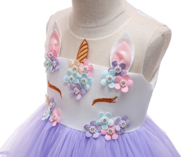 ЭЛЕГАНТНОЕ ТОРЖЕСТВЕННОЕ ПЛАТЬЕ ЕДИНОРОГ СВАДЬБА