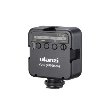 Lampa Diodowa LED 49 Ulanzi VL49 do Aparatu DSLR Gimbala Telefonu VLOG