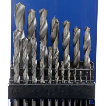СВЕРЛА ПО МЕТАЛЛУ СВЕРЛА 1-10 мм, НАБОР СВЕРЛ, 19 ПРЕДМЕТОВ