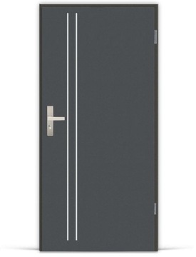 ТЕХНИЧЕСКИЕ ИЗОЛИРОВАННЫЕ ВХОДНЫЕ ДВЕРИ ALU 2 80P