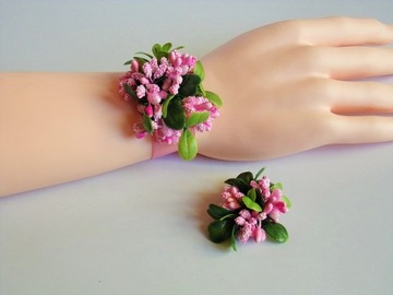 ПР 12 Б*Заколка-бутоньерка на свадебный выпускной