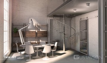 2x раздвижные двери Loft с ретро-решеткой + система