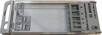 Bosch Etui pudełko na wiertła 4,5,6,8 mm