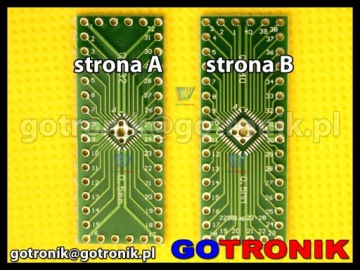 Печатная плата QFN32 / QFN40 ___________ PCB-062