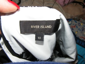 RIVER ISLAND wzorzysty kombinezon R 10/36